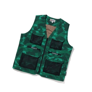 Gilet A BATHING APE Bape Color Camo Emerald Homme France | RFK-87504872