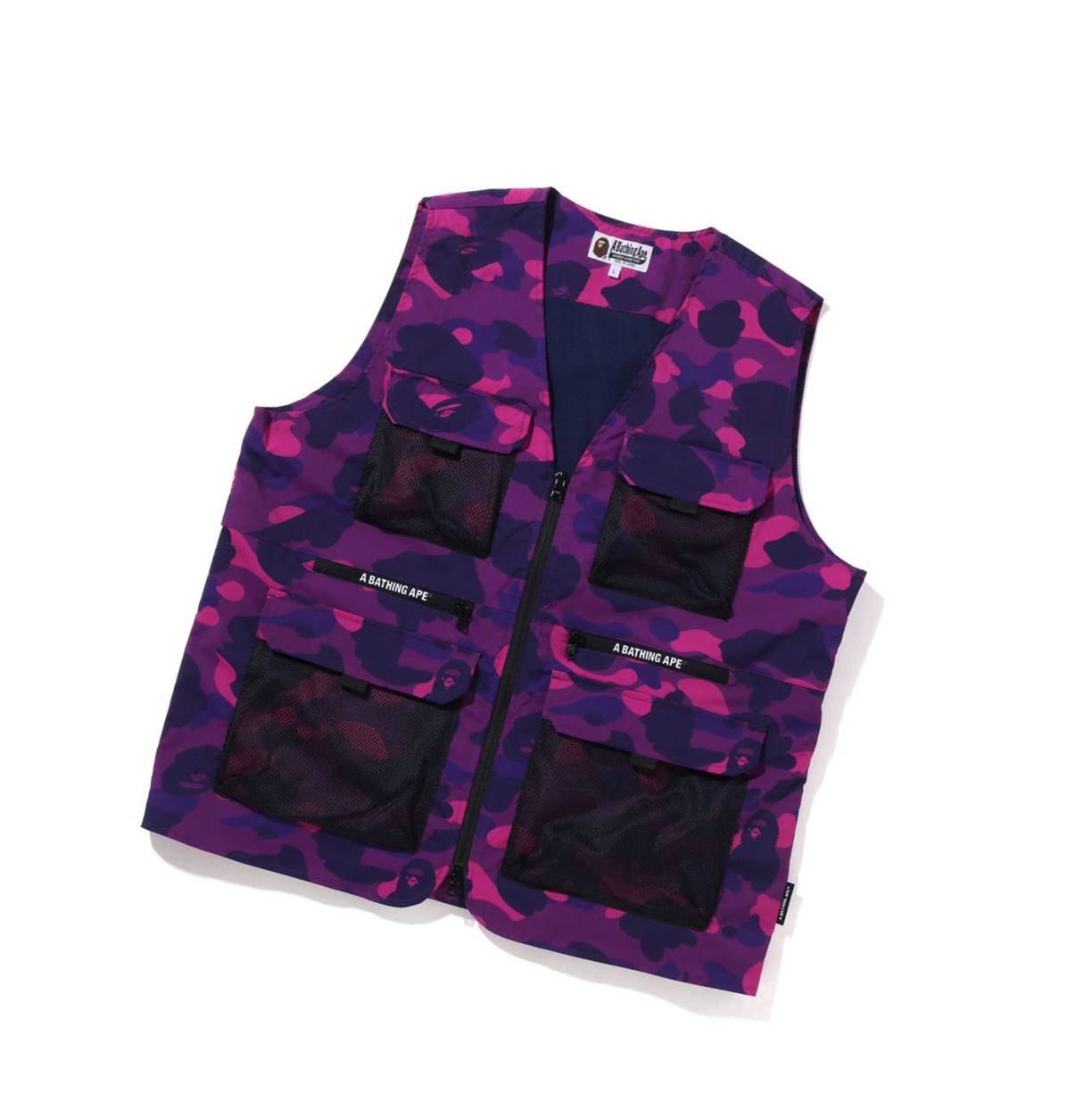 Gilet A BATHING APE Bape Color Camo Violette Homme France | MXK-55388894