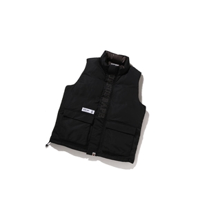 Gilet A BATHING APE Bape Ursus Loose Fit Down Noir Homme France | KYO-62291585