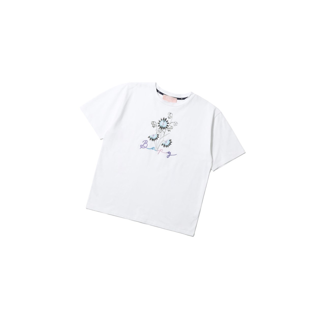 T Chemises A BATHING APE Bape Floral Print Tee Corta Sleeve Blanche Femme France | PSR-37658553