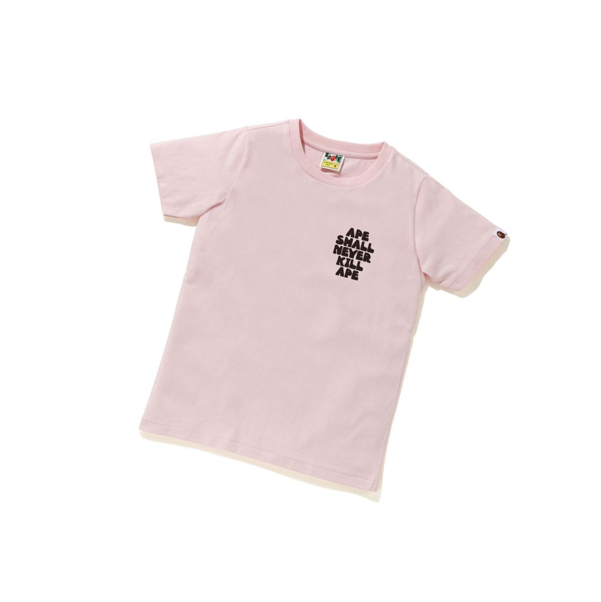 T Chemises A BATHING APE Bape Classiche Baby Milo Tee #2 Corta Sleeve Rose Femme France | HXB-79794081