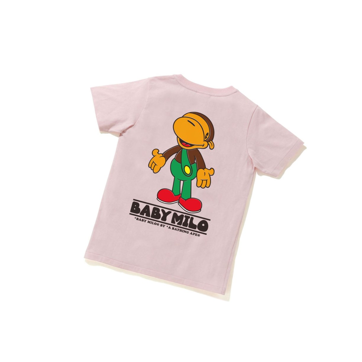 T Chemises A BATHING APE Bape Classiche Baby Milo Tee #2 Corta Sleeve Rose Femme France | HXB-79794081